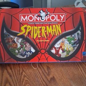 2002 Vintage Monopoly Spider-Man Collector's Edition Board Game